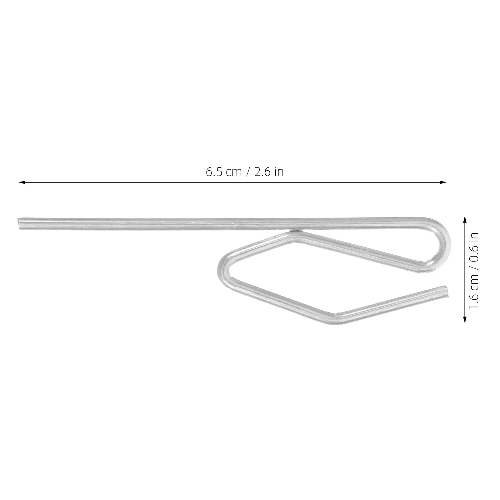 50Pcs Shower Curtain Hooks Metal Heavy Duty Bathroom Car Window Drapery Track Clips Slide Hangers Metal Curtain Clips