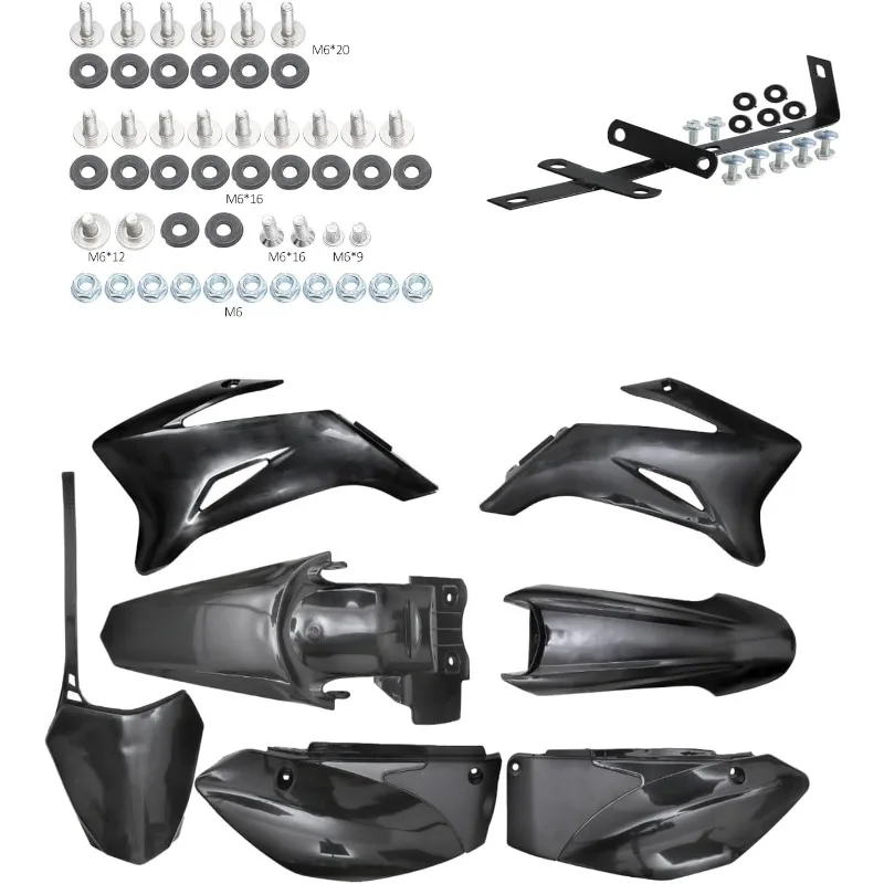 Plastics Kit Front Fender Bracket  Mounting Hardware Fairing Body for TTR110 TTR110E SSR125TR SSR140 SSR170 Kit Pit Dirt Bike