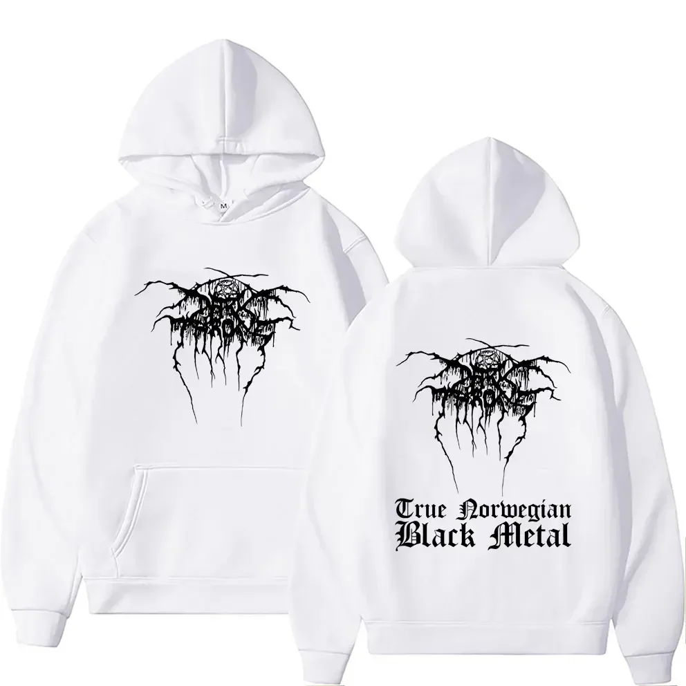 خمر Darkthrone صحيح النرويجية الأسود المعادن سوداديرا con capucha hombre الفوضى pulóver hombres mujeres classicicoDeath المعدن الأسود #5