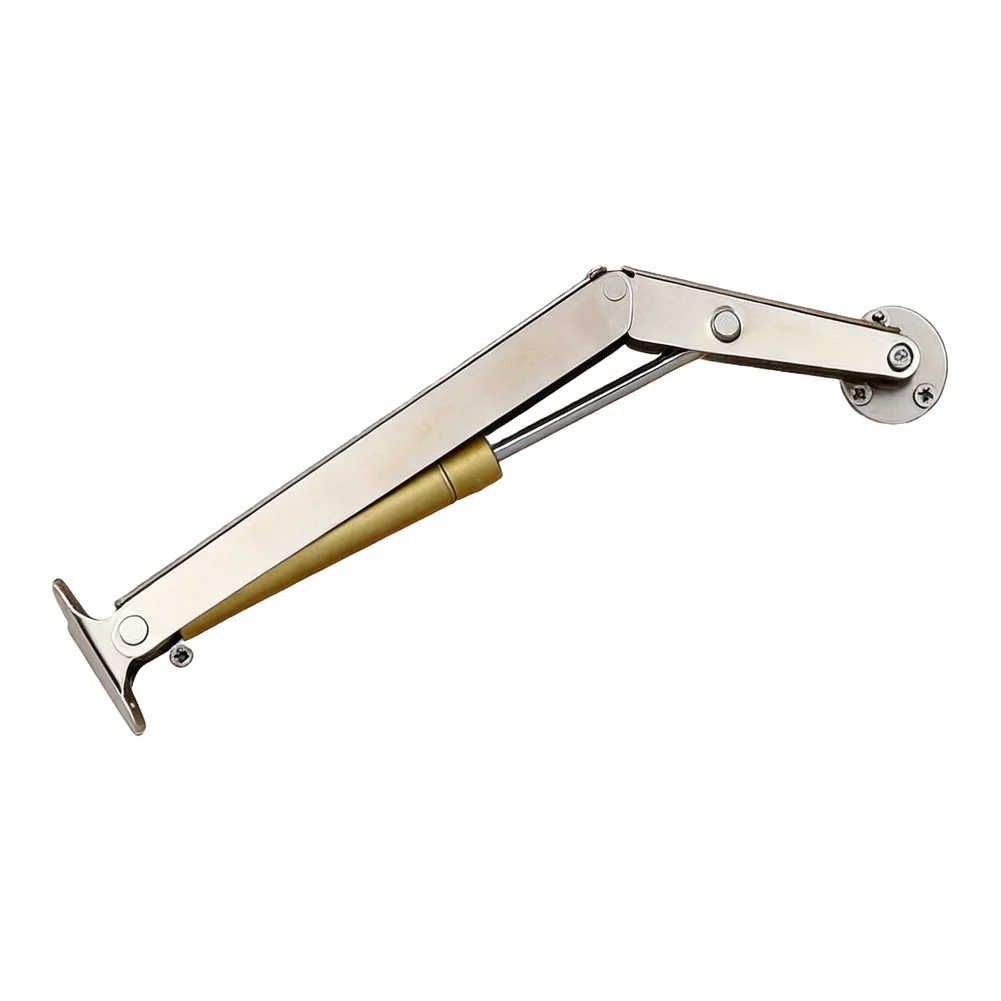 201 Stainless Steel Support Rod for Cabinet Lid Mechanisms Adjustable 0 to 180 Degree Slow Closing Telescopic Spring Bracket