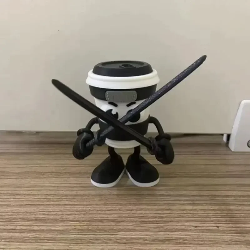 デスクおもちゃギフトカプチーノアサシンフィギュアイタリア Brainrot アクション Figureine 漫画 Tung Tung Tung Sahur コレクションルームデコラ