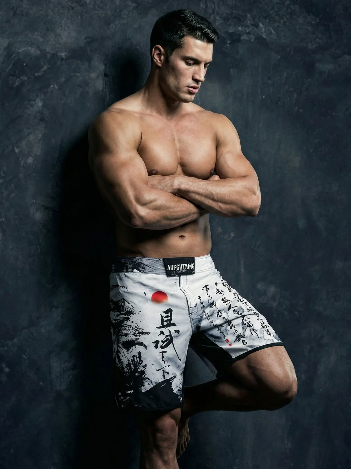 Professional Mens Muay Thai Boxing Shorts MMA Martial Arts Fight Train Wear‑resistant Quick‑dry Breathable Gym Athletic Shorts
