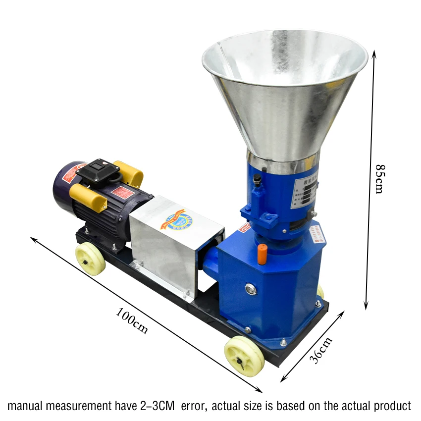 Imagem -06 - Granulador da Alimentação Animal do Agregado Familiar Kl150 v 220v 90 kg H380 kg h do Granulador da Alimentação do Alimento da Multi-função do Moinho 150 da Pelota Que Faz a Máquina