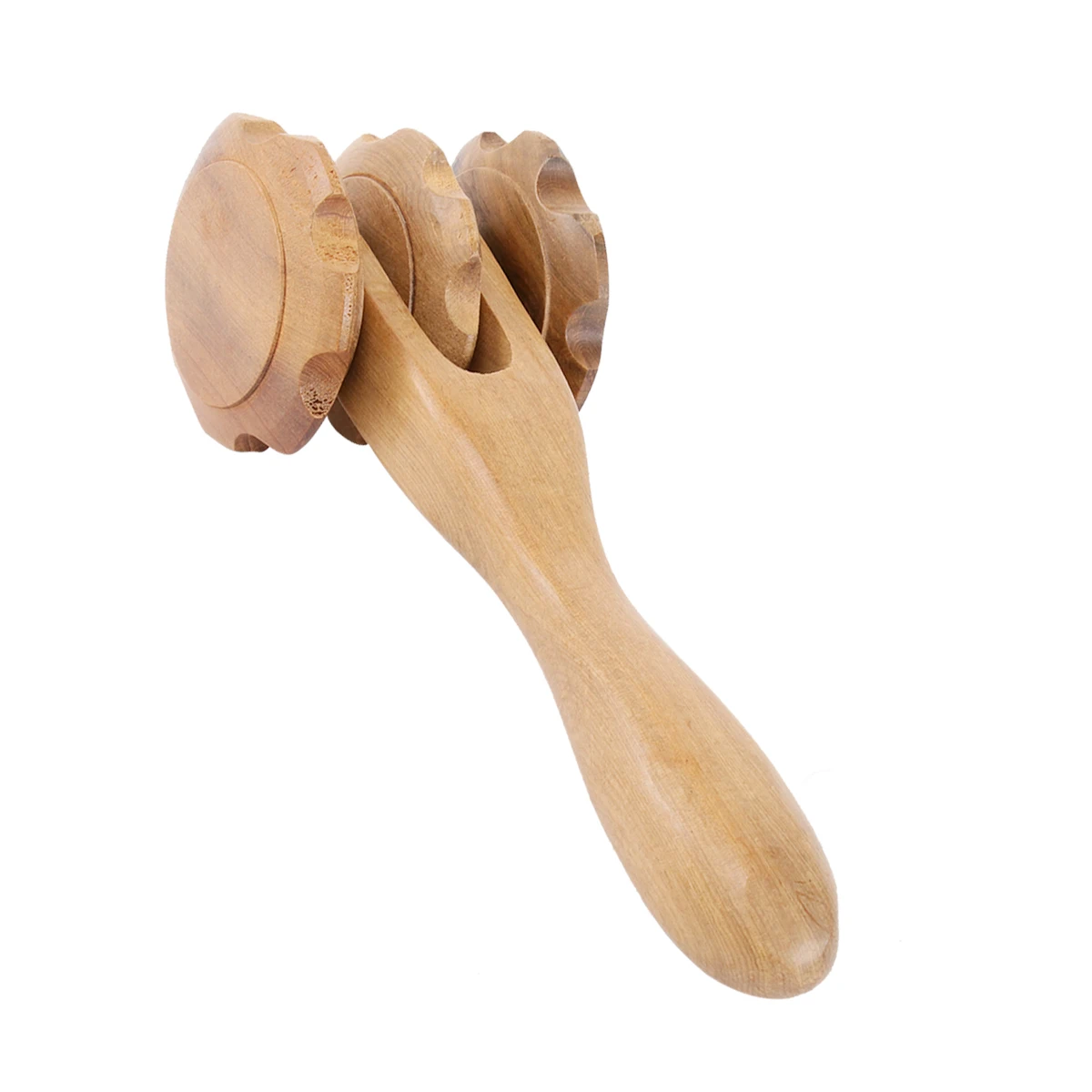 

Wooden Massage Roller for Arms Head Neck Legs Muscle Relaxation Tool Massaging Wheel Stick Full Body Relief Promoting