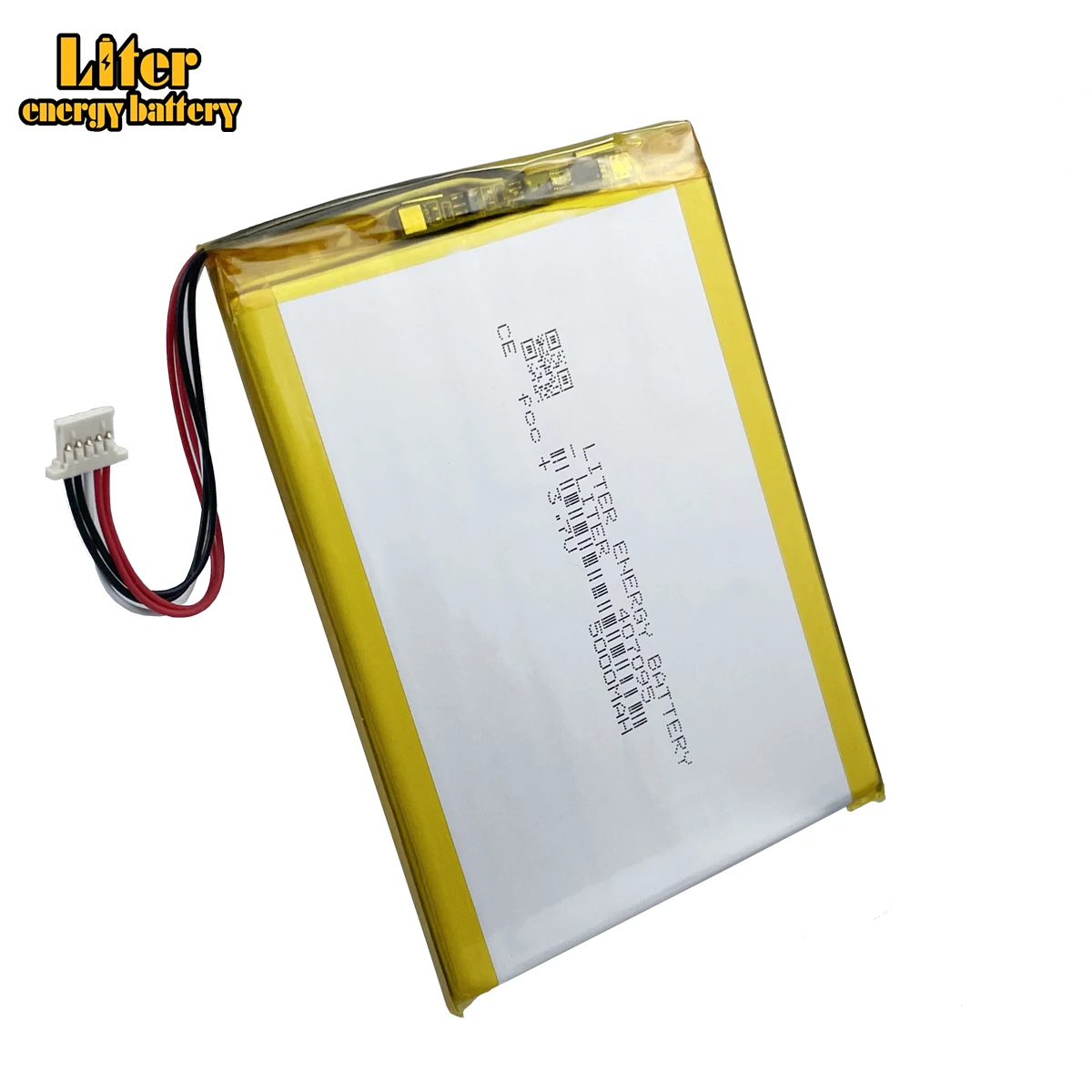 Złącze 5-przewodowe Bateria litowo-polimerowa 3,7 V 407095 5000MAH automat do gier MP3 MP4 MP5 bateria litowa nawigator GPS