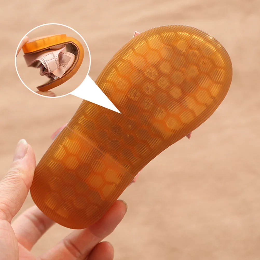 

Летние сандалии из искусственной кожи для девочек, размер 29, нескользящие сандалии из искусственной кожи, кружевные декоративные дышащие туфли на плоской подошве, сандалии для маленьких девочек, вечерние, фестивальные