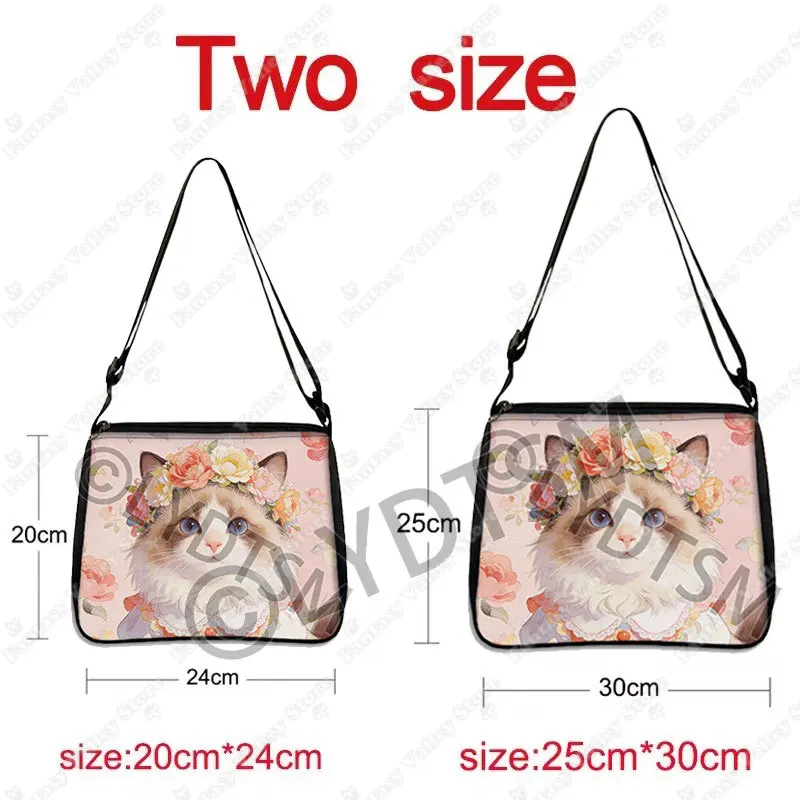 Gothic Black Angel Pattern Women Shoulder Bag Demon Punk Handbags for Travel Key Purse Phone Holder Messenger Bag Crossbody Bag