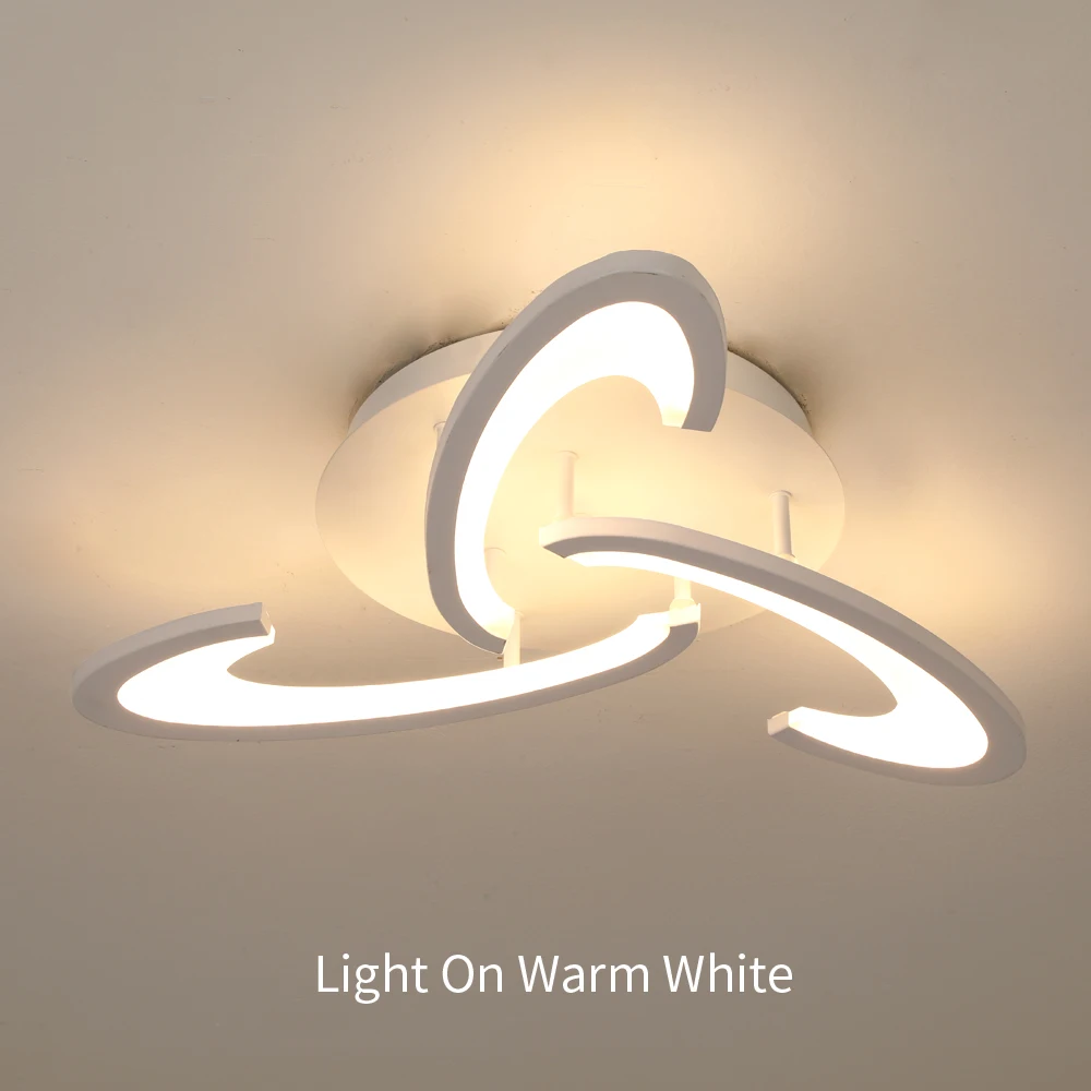Moderne Decke Lampe Acryl Led Kronleuchter Wohnkultur RC Dimmen Plafond Anhänger Leuchte Wohnzimmer Esszimmer Schlafzimmer Glanz – Detail 12