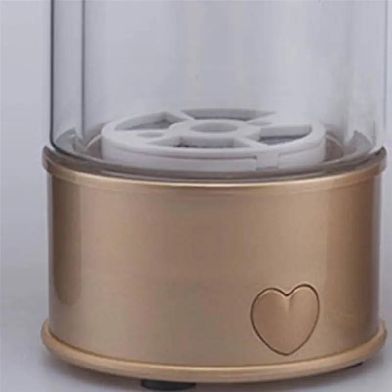 ABNM 1 Piece Hydrogen Water Generator Alkaline Maker Rechargeable Gold Portable Water Ionizer Bottle Super Antioxidan
