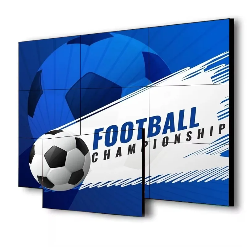 

For Event& Retail Store Use 4K HD 2X4/4X4 Indoor Video LCD Advertising Display Wall-Mounted with Narrow Bezel