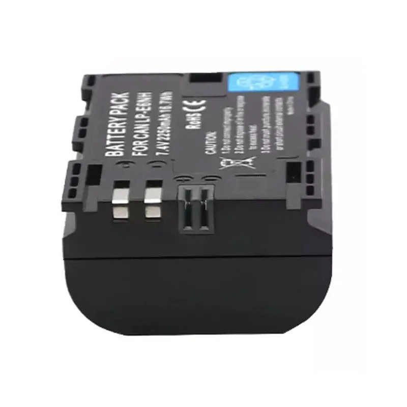 LP-E6NH Battery DSLR EOSR5 R6 Camera EOS 70D Mark II High Speed Continuous Shooting 7.4V 2250MAH lithium battery