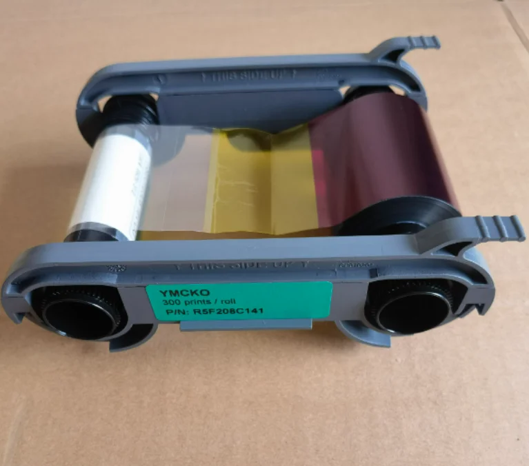 

Orginal consumabel ribbons for Evolis Primacy2 Card Printer YMCKO Color Ribbon R5F208C141 (300 Prints)