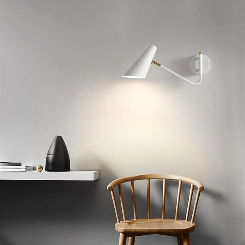 Led Interior Wall Light Nordic Bedroom Bedside Lamp Luxury Living Room TV Background Wall Modern Home Decoration Wall  Lightings