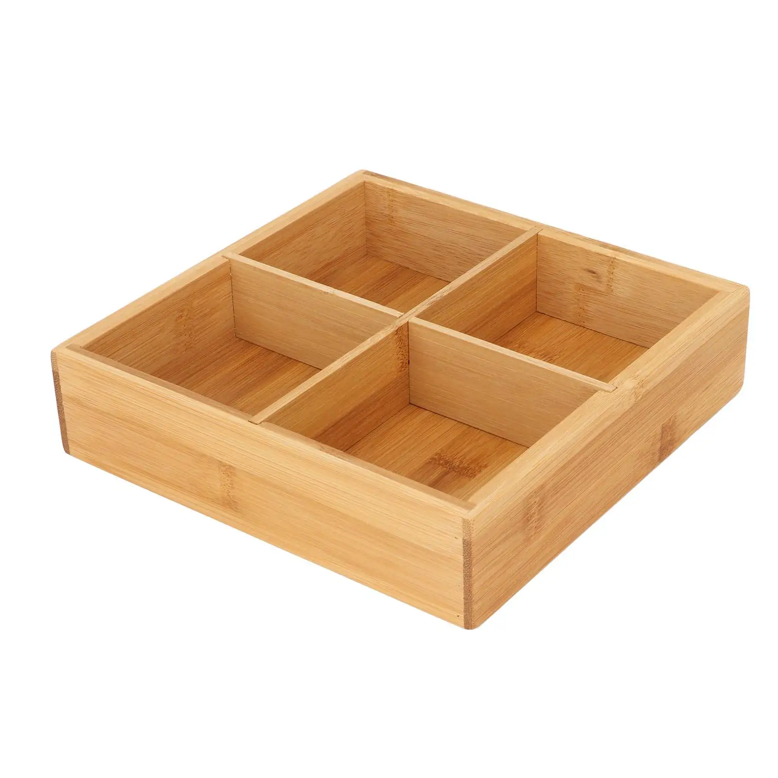 

Bamboo Serving Tray Eco-Friendly Paint Safe Dried Fruit Container