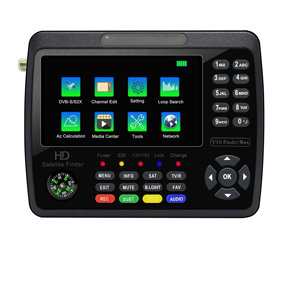 DVB-S/X2/S2x H.265 V10 Finder Max Satellite Finder Satellite Finder