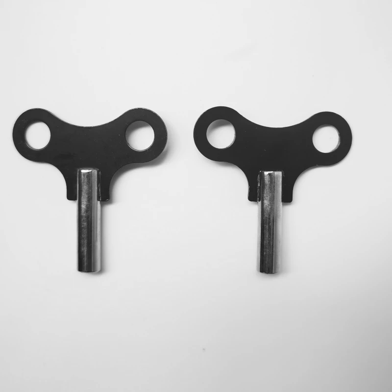 2PCS Steel Wall Clock Key Wood Clock Winding Repair Key Tool 4.4mm