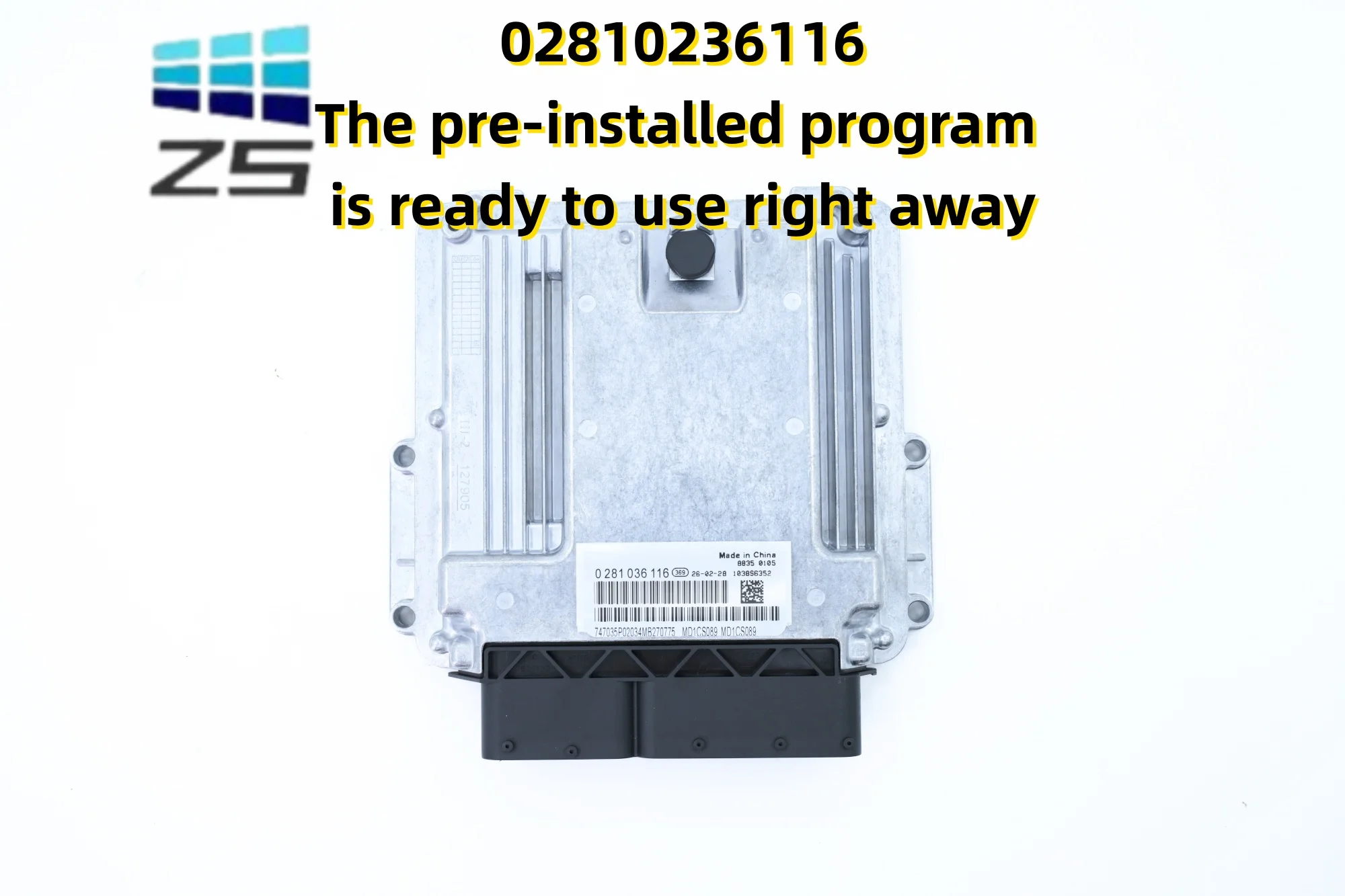 0281036116 Brand New Original Diesel Engine ECU (Electronic Control Unit) – Pre-programmed, Plug-and-Play