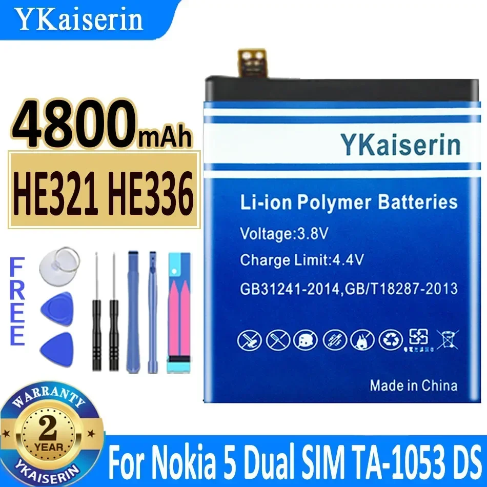 Battery For Nokia 6 2nd 2018 5 3 1 8 3 2.2 9 7Plus HE316 HE317 HE319 HE335 HE338 HE344 HE330 HE351 HE321 HE336 WT330 WT240 WT241