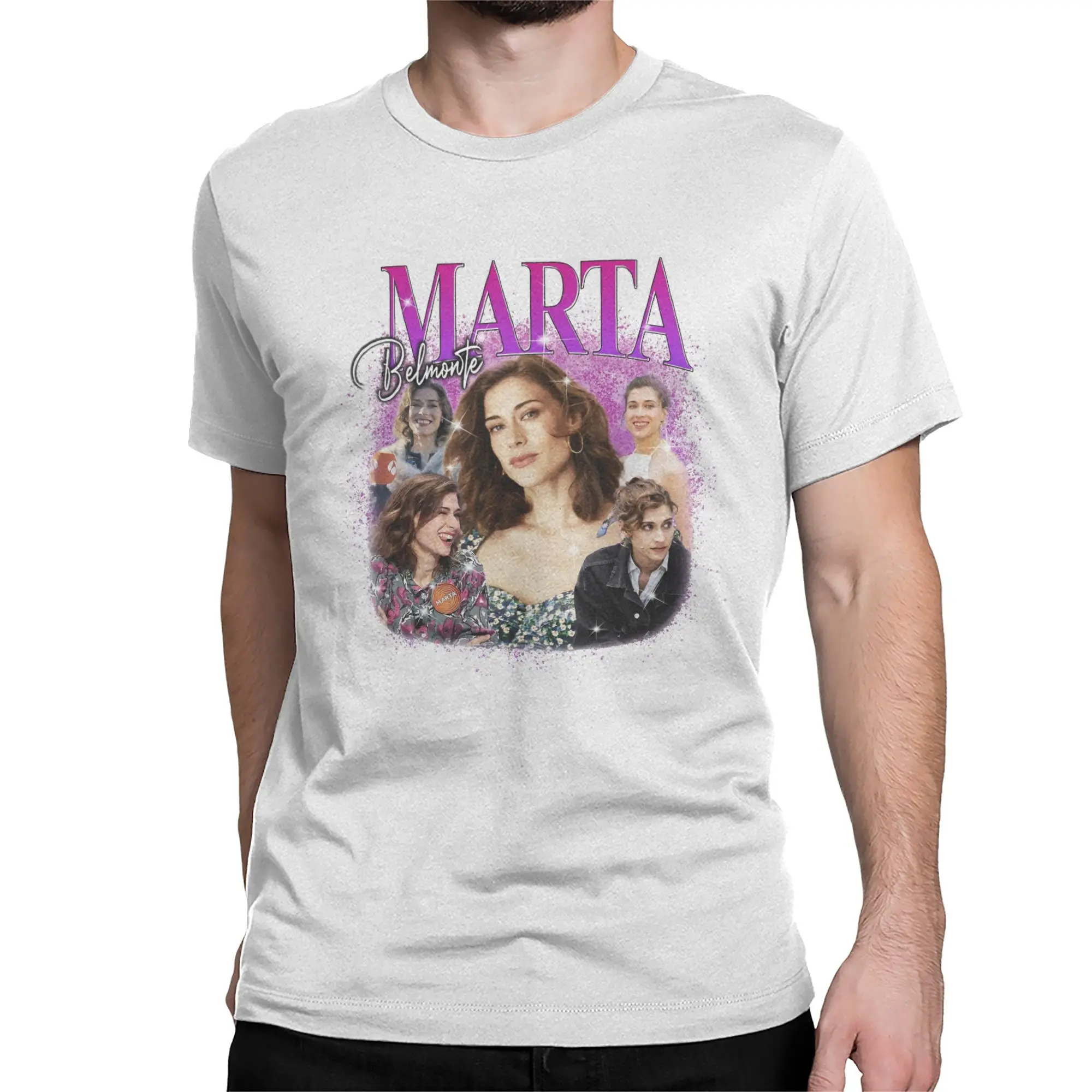 Men Women Marta Belmonte  T Shirt 100% Cotton Fashion Tee Shirts  Clothing Outfits