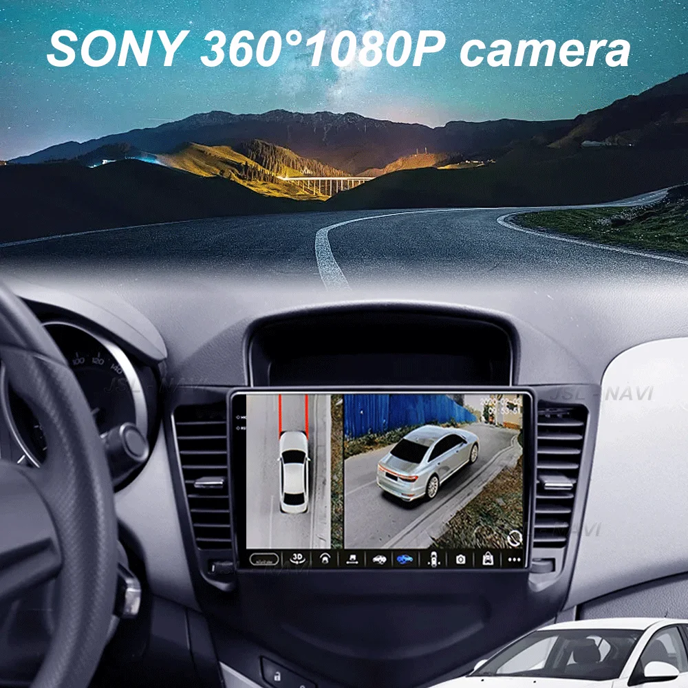 Autoradio Android 15 pour Chevrolet Cruze J300 2008 - 2014 lecteur vidéo multimédia Navigation stéréo GPS No 2din 2 din dvd