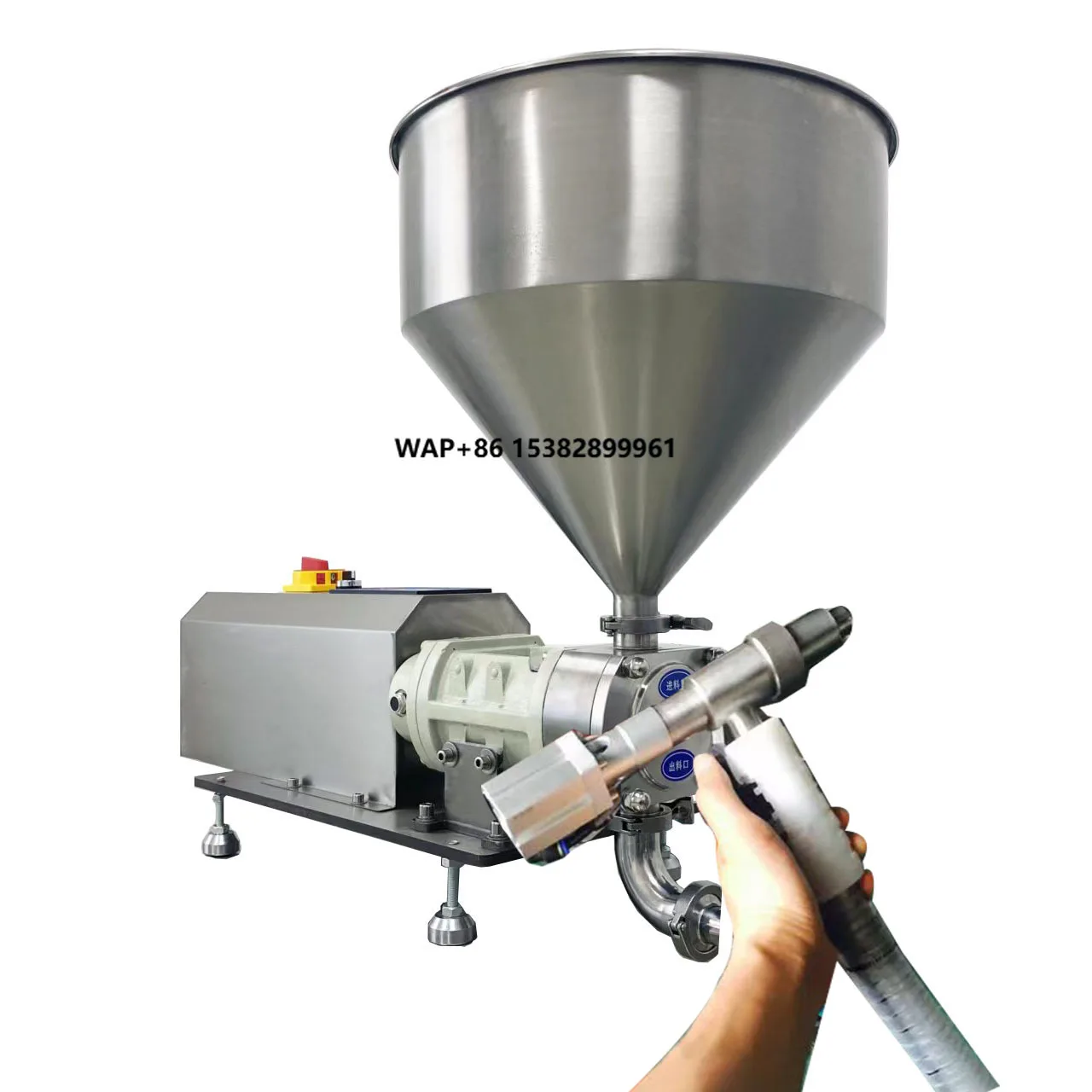 

Small Horizontal Hand-held Cream Honey Ketchup Chocolate Quantitative Filling Machine
