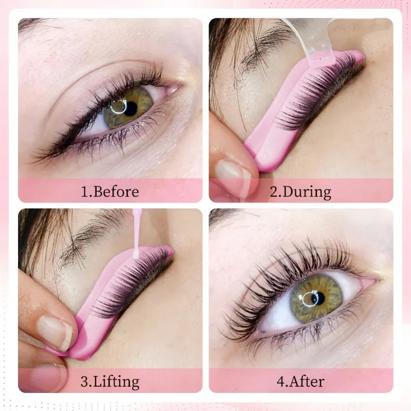 5/7 Pairs  Eyelash Perm Silicone Pad Eyelash Perm Assistant Tools 3D Lashes Curler Applicator Tools Lash Supplies for Women Gift