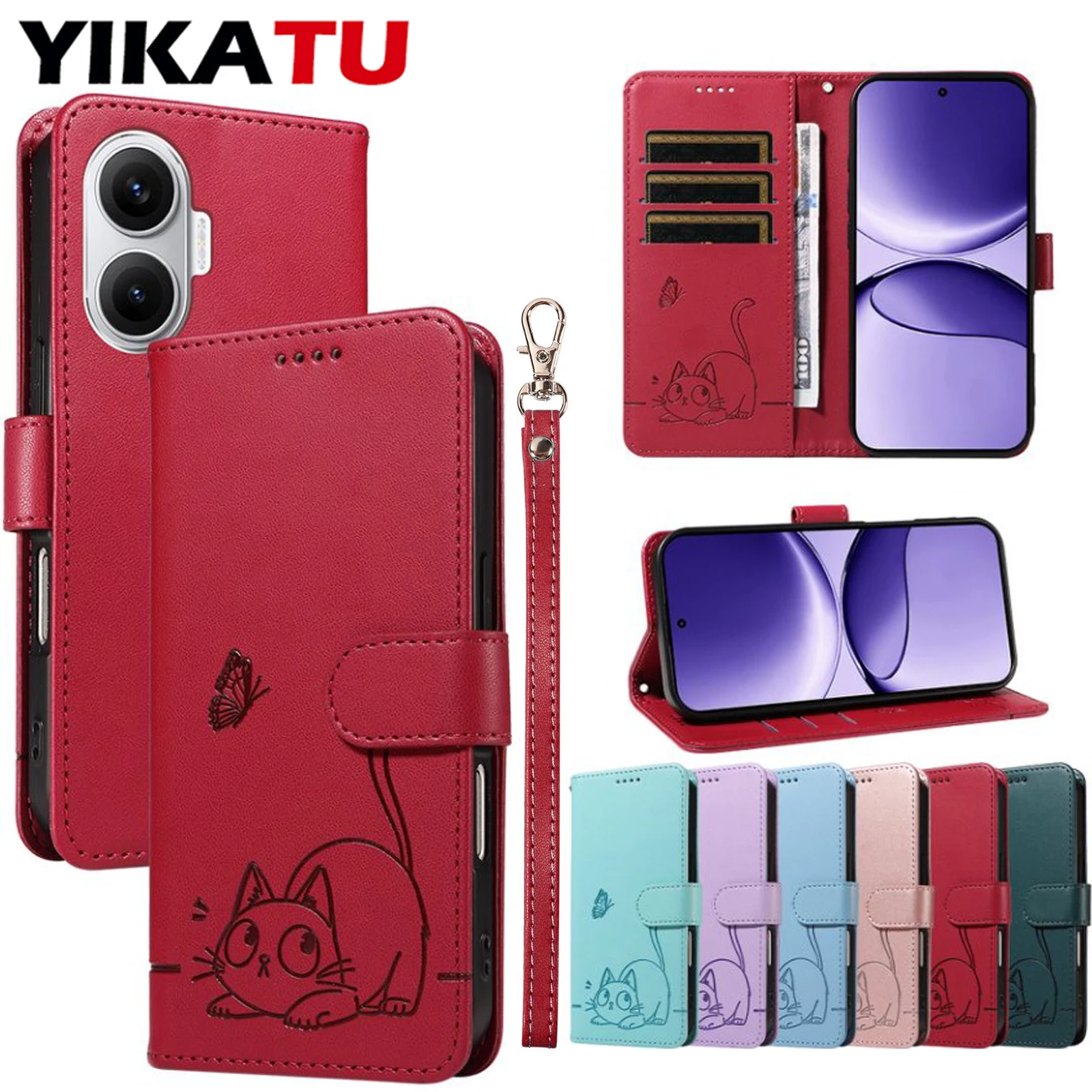 Leather Wallet Case…