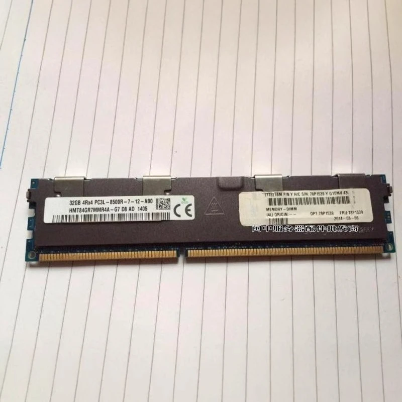 

Для серверной памяти IBM X3850 X5 7143 X3650M3 32G 4RX4 PC3L-8500R 1066