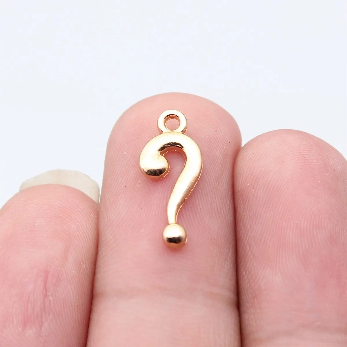 20pcs Question Mark Charm Pendants for DIY Jewelry Making
