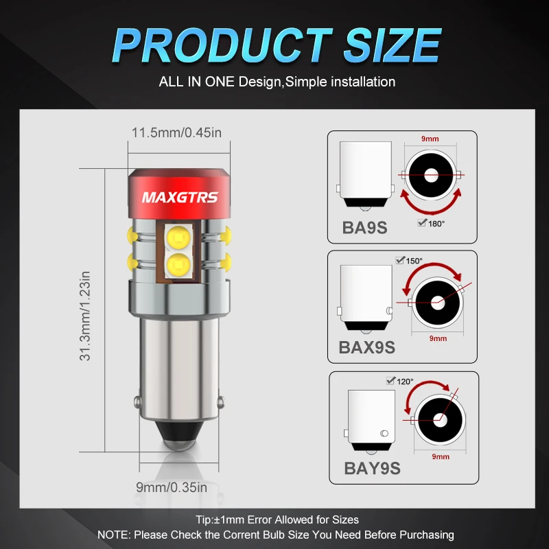 Super helle ba9s led bax9s h6w t4w bay9s h21w Glühbirne 30-smd Auto Rücklichter Auto Park kennzeichen Innen karte Kuppel lampen