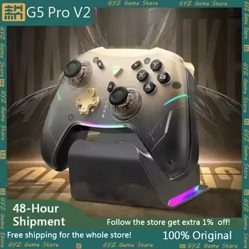 Machenike G5 Pro V2 Optical Gamepad Hall Joystick PC STEAM Wireless Bluetooth Body Trigger Customized Control Free Shiping
