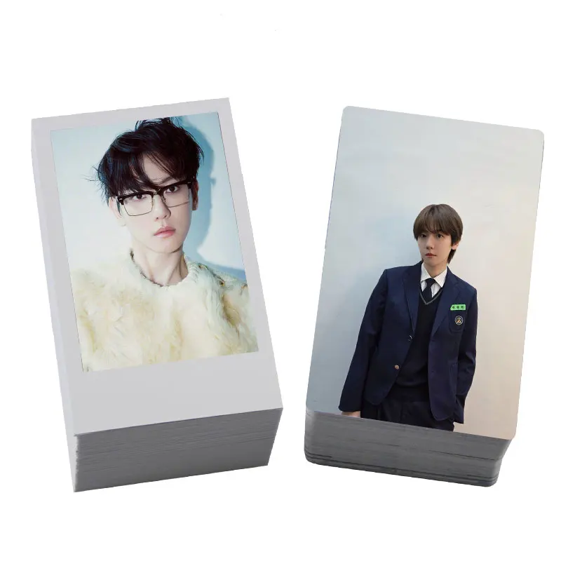 

Series2 Baek-Hyun Byun BaekHyun Photo Mini Card Wallet Lomo Card Fans Collection Gift