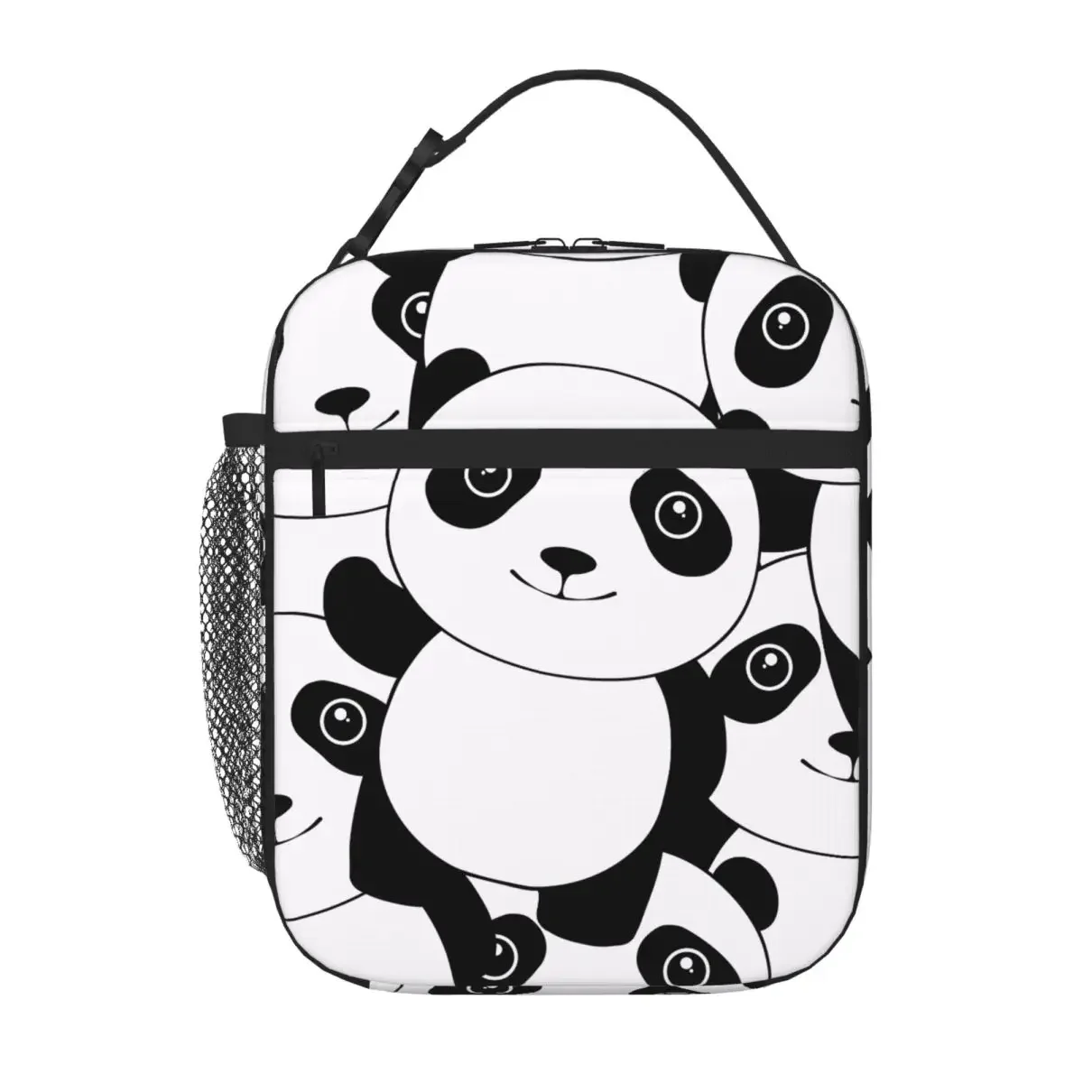 Bestselling Panda Quilted Student Lunch Bag Back To School Nylon Lunch Bag