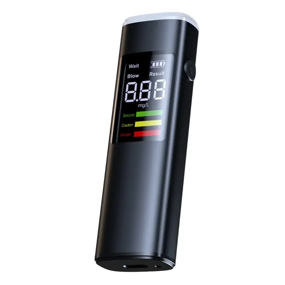 

LCD Display Breathalyzer Alcohol Tester Outdoor Use Accurate Measurement Anti-Corrosion Design Compact And Lightweight