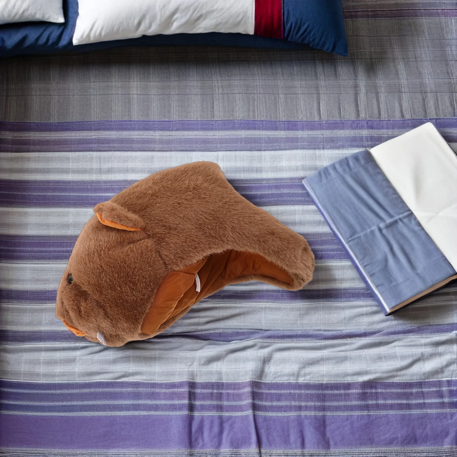 قبعة جرذ الأرض، أغطية رأس على شكل حيوانات، دعائم كابينة تصوير كرتونية فريدة من نوعها لأداء حفلات الزفاف، أغطية رأس خفيفة الوزن