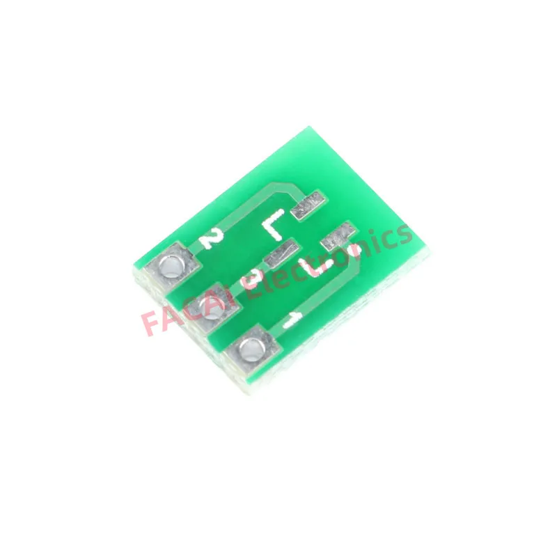 SOT23 SOT23-3 tour SIP3 double face SMD tourner vers DIP SIP3 adaptateur convertisseur plaque SOT SIP IC prise PCB carte kit de bricolage 50/20/10