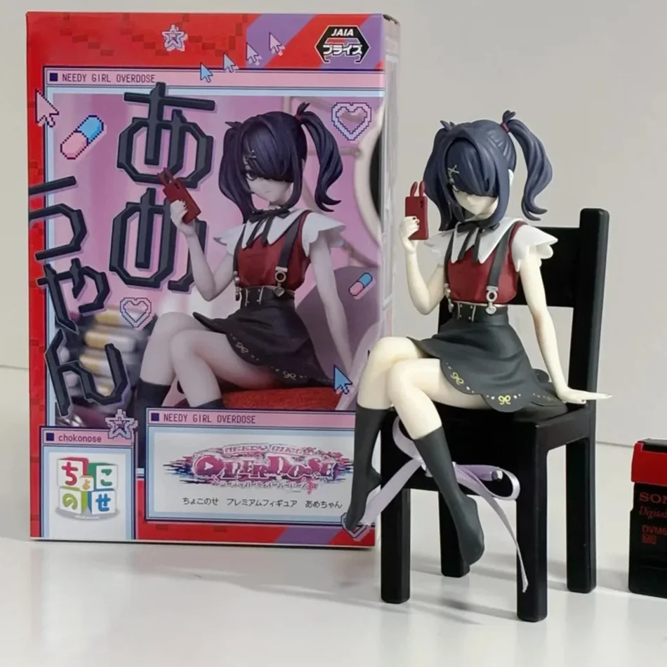 Needy Streamer Overload Anime Figure, OMGkawaiiAngel Ame-chan PVC Collectible Model, Desktop Decoration Gift