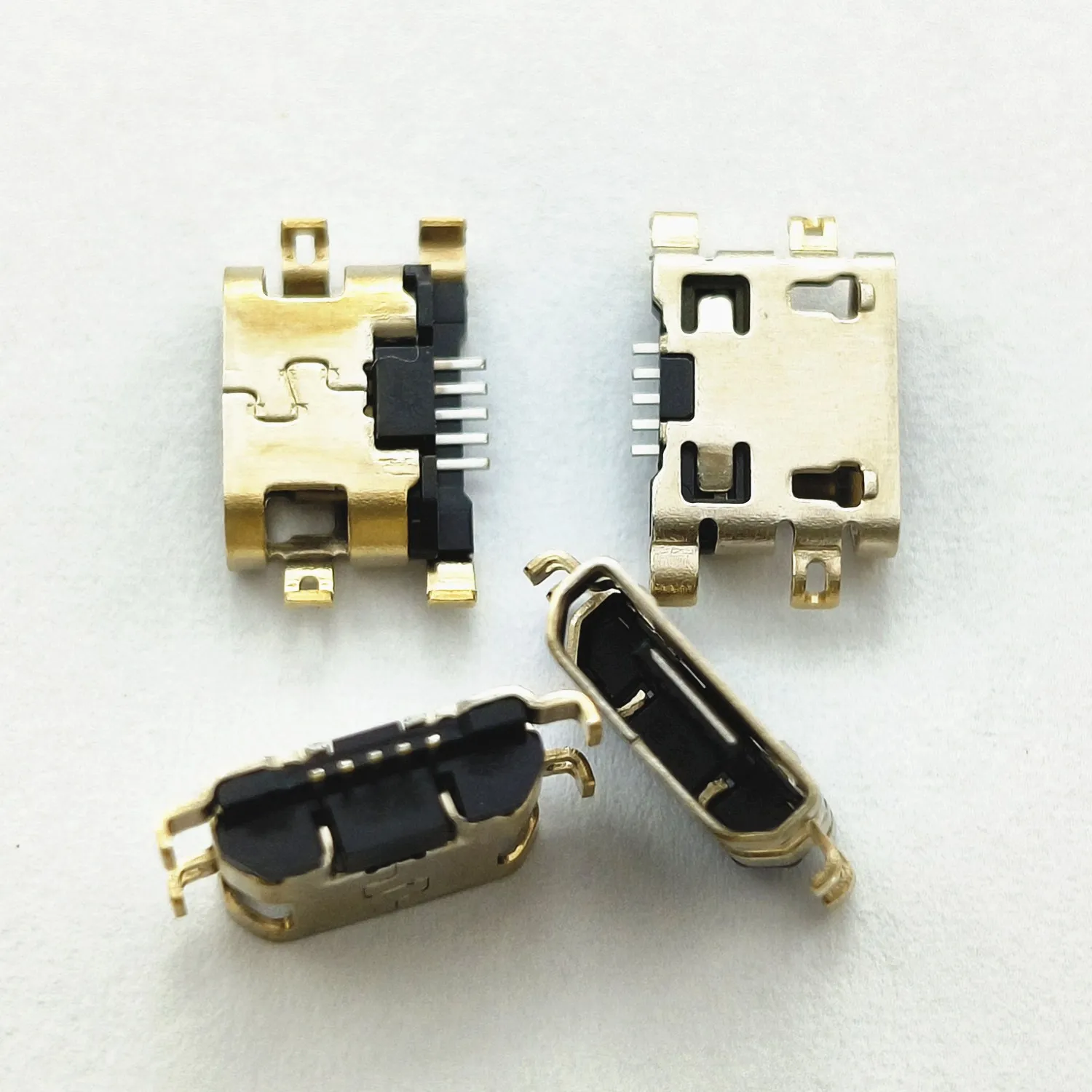 5-100pcs For New 5Pin Mini Micro USB DC Charging Socket Port Connector jack power plug for Alcatel 5025g charger dock