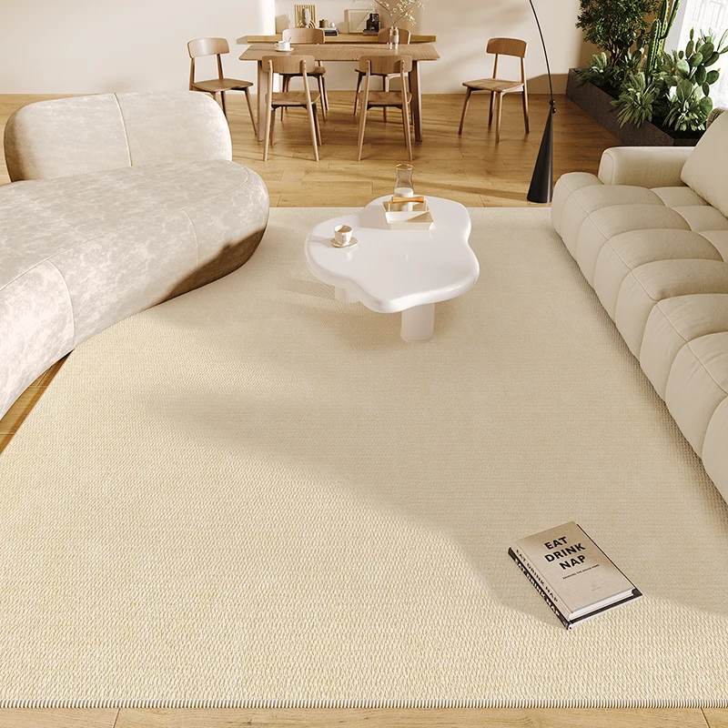 Japanese Simplicity Rugs for Bedroom, Solid Color, Living Room Decoration Carpet, Large Area, Cloakroom Floor Mat, Home Non-slip