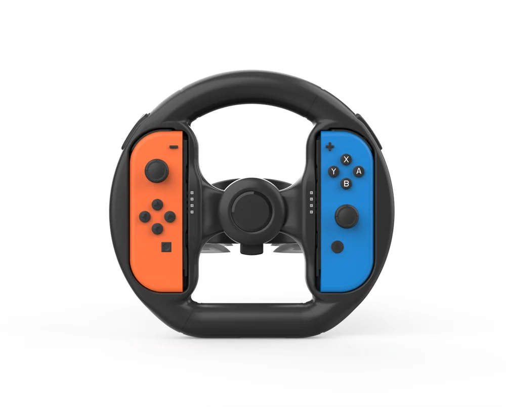 1 PC New Steering Wheel For Switch Controller Attachment With 4 Suction Cups Racing Game Ns Accessory Part