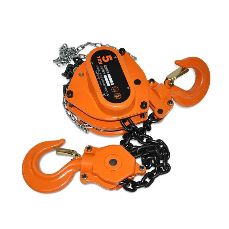 VD Type Manual Chain Hoist 1 Ton 2 Ton 3 Ton Chain Block Manganese Steel G80 Hand Chain Hoist