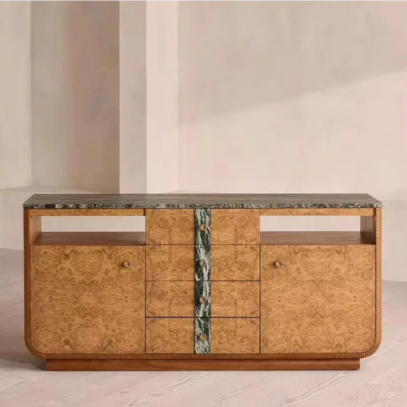 

Solid wood medieval style, French cream modern environmentally friendly and durable living room, bedroom locker