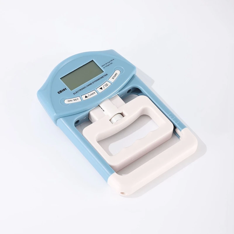 Tester per la forza di presa, dinamometro digitale a mano da 190 libbre/90 kg Misuratore di forza di presa Dinamometro per impugnatura con schermo LCD USB, facile da usare
