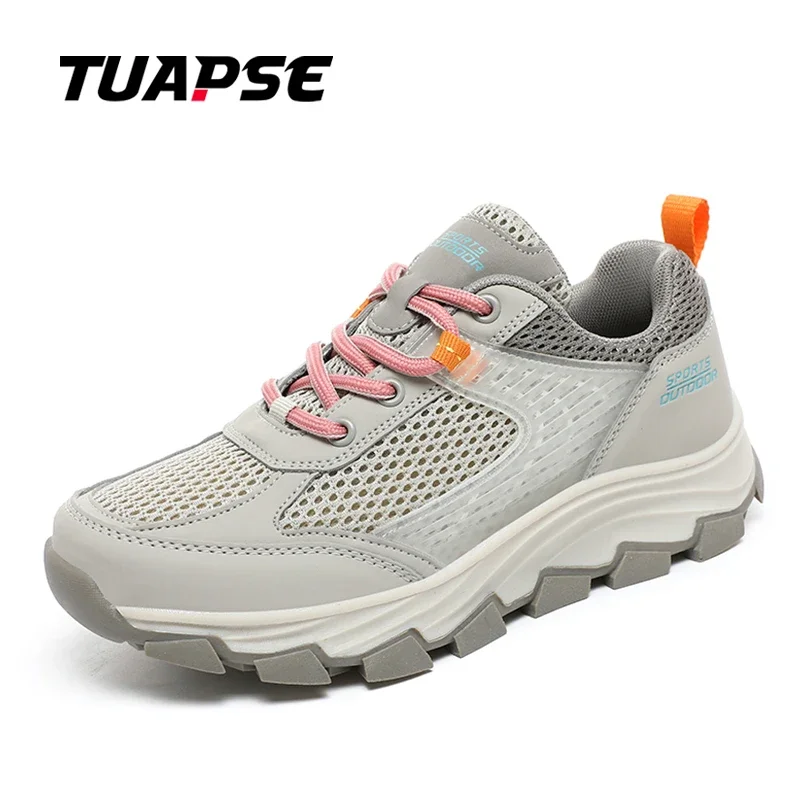 TUAPSE nuovi designer scarpe da trekking traspiranti resistenti all'usura antiscivolo scarpe da donna da Jogging all'aperto di alta qualità per coppia