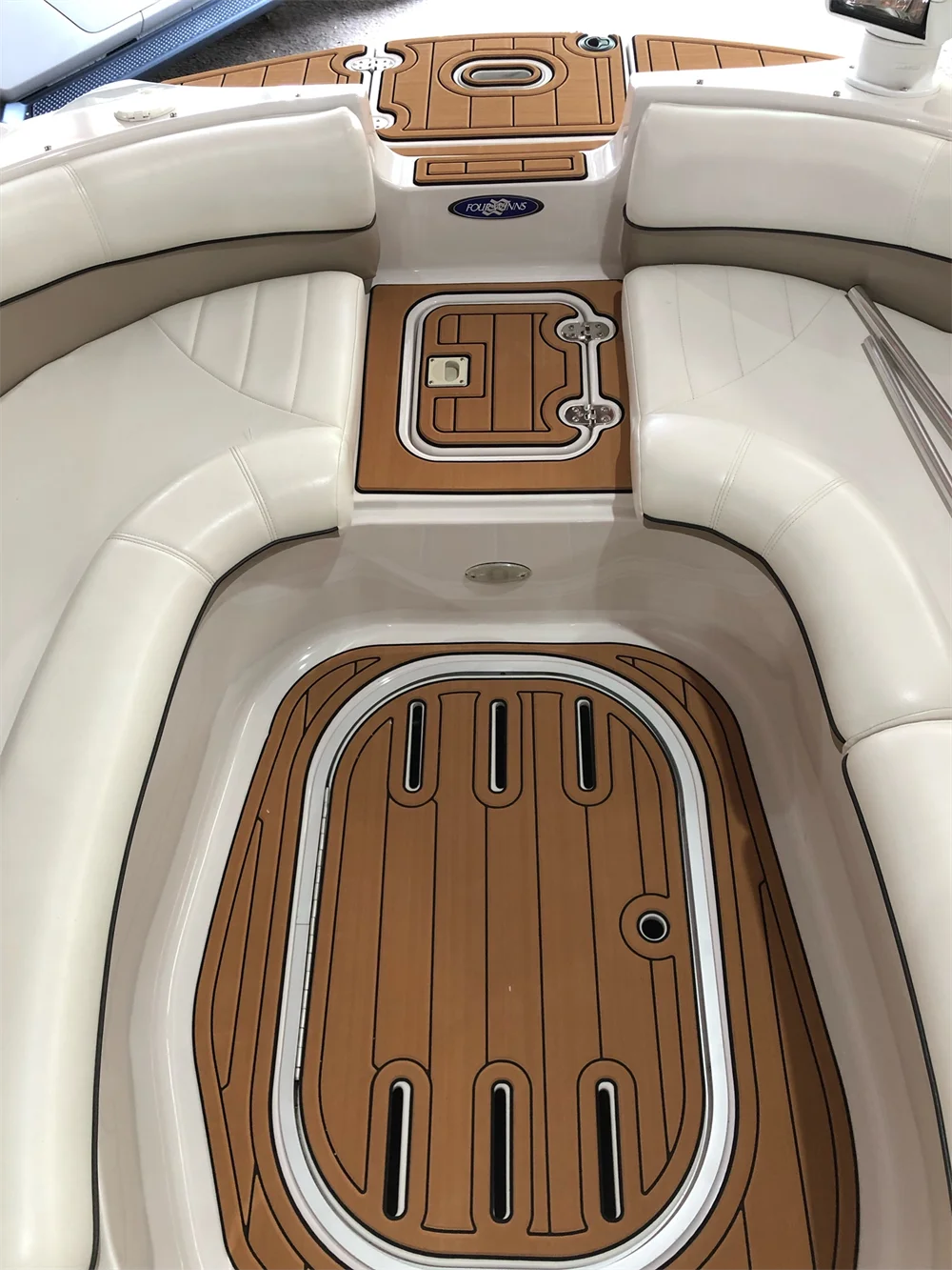 

2013 Sea Ray 190 Sport Swim Platform Cockpit Pad Boat EVA Teak Deck Floor Mat tywrjudf