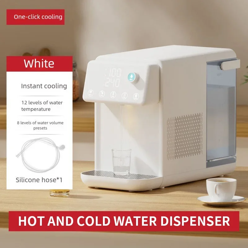 Countertop Instant Hot Cold Water Dispenser No Installation Required Portable Water Cooler Heater For Bedroom Apartment Office