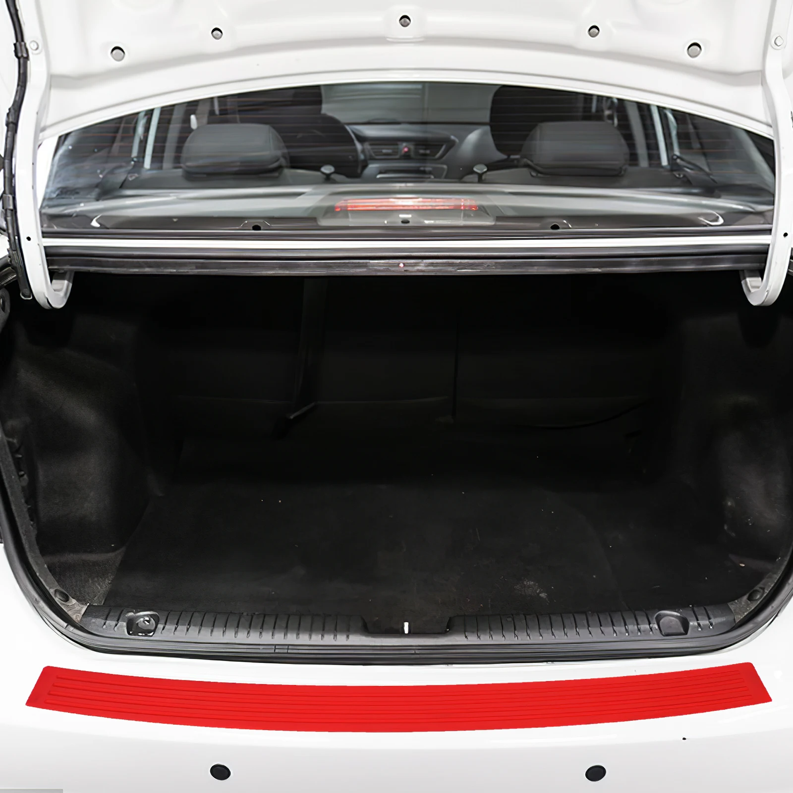 

Trunk Protective Rear Bumper Protector for Cars Car Door Edge Guards SUV Chrome Door Edge Guards Sill Guard Car Accessories