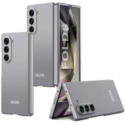 For Samsung Galaxy Z Fold 6 ZFold6 Case Matte Skin-Friendly Ultra-thin Shockproof Protection Folding Hard Back Cover Accessories