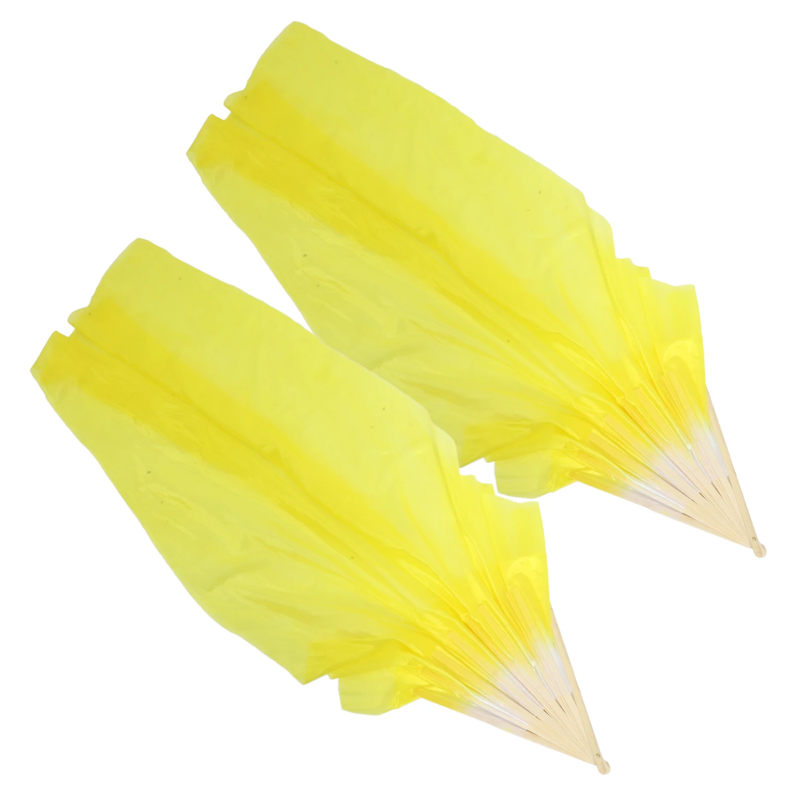 

1 Pair Long Veil Fans Foldable Lightweight Dance Fan For Women Long Folding Fan Belly Dancing Costume Accessory