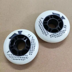 74A 75A Hockey wheel Soft Elastic 59mm 68mm 72mm 76mm 80mm Indoor Ice hockey Roller Skates shoes Tyre Inline Skating Ruedas Roll
